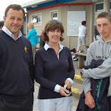 Celebrating the Optimist Champions with the Admiral (Photos: Darren O'Keeffe)