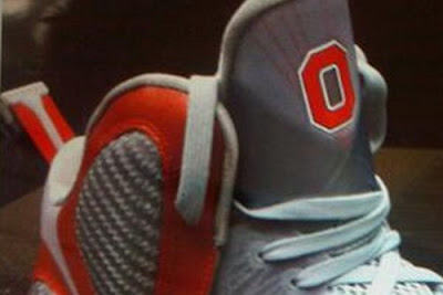 First Look: Nike LeBron 9 Ohio State Player Exclusive nike lebron 9 pe ohio state grey 1 02 First Look: Nike LeBron 9 Ohio State Player Exclusive