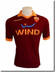 Camiseta Roma 2012-2013
