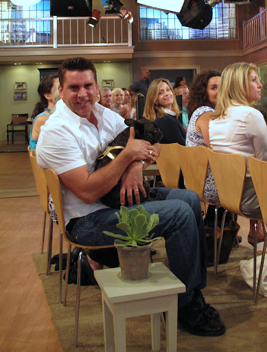 Jim Klinko, Martha's friend from Furniture on Consignment in Westport, CT, www.fine2consign.com loves coming to Martha's show.  I enjoy sitting with him.