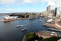 Opera House and Circular Quey from the Pylon Lookout