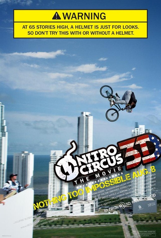 Három Nitro Circus The Movie 3D poszter 03