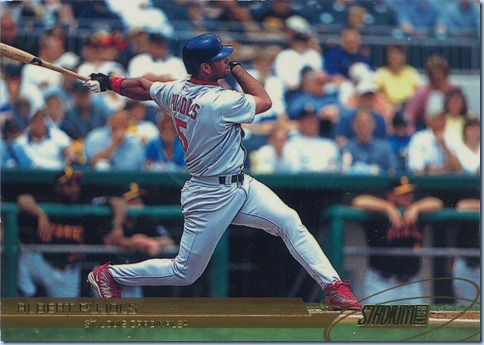 2002 Stadium Club Pujols Gold