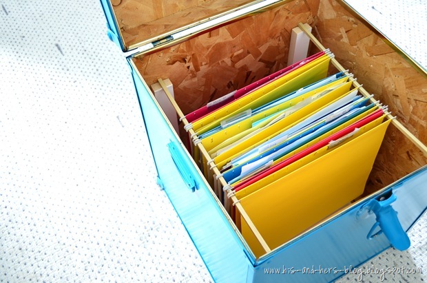 convert a trunk to a file box