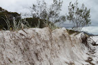 Sand dunes on Whitehaven Beach