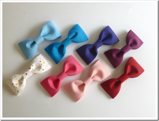 fabric bows