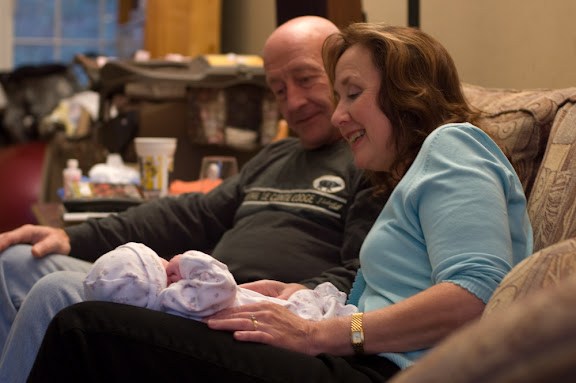 Mom (Honey) and Dad with Sam