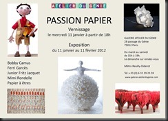 invitation Passion-papier