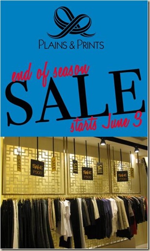 Plains and Prints Sale