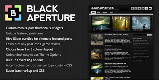 Black Aperture - ThemeForest Item for Sale