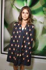 PARIS, FRANCE - JULY 07:   Miroslava Duma at the 'Venyx new collection cocktail launch as part of Paris Fashion Week : Haute-Couture Fall/Winter 2014-2015 at Gagosian Gallery on July 7, 2014 in Paris, France.  (Photo by Victor Boyko/Getty Images)