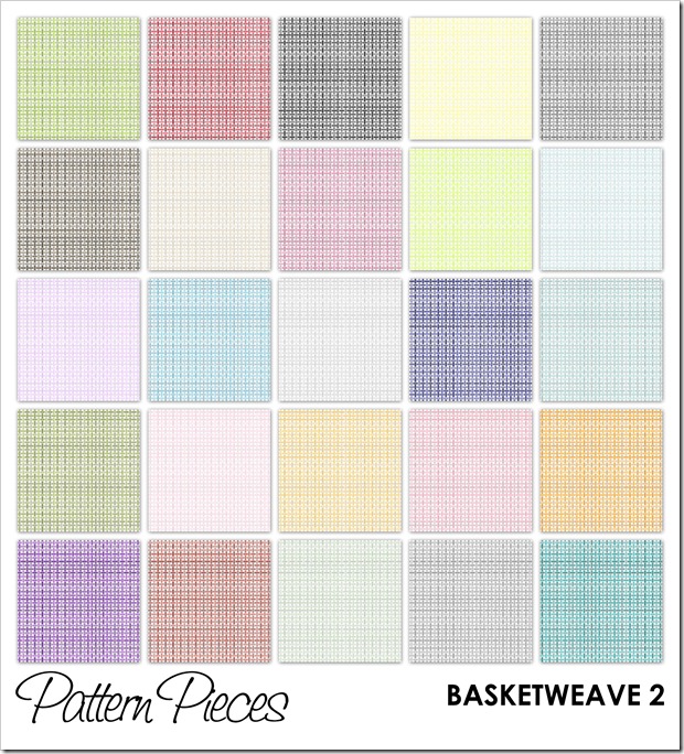 IMAGE - Pattern Pieces - Basketweave 2