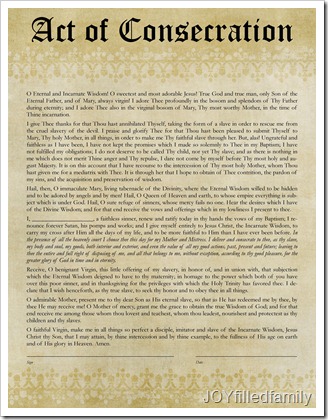 Act of Consecration - Feast of the Annunciation 3.25 - full color