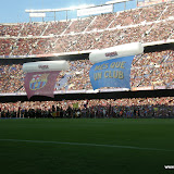 FCB Trofeo Gamper Futbol con TUBE FLAG 12 x 2