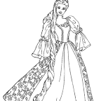 dibujos de princesas para colorear (10).gif