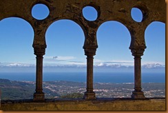 Sintra palace courtyard