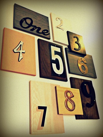 house number art instagram