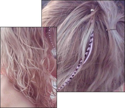 Escurecendo o cabelo com Tinta de Caixinha. Escurecendo o cabelo com Tinta de Caixinha.