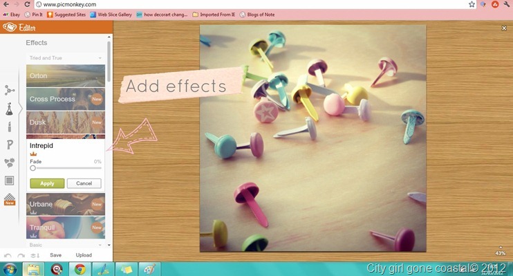add effects to photo