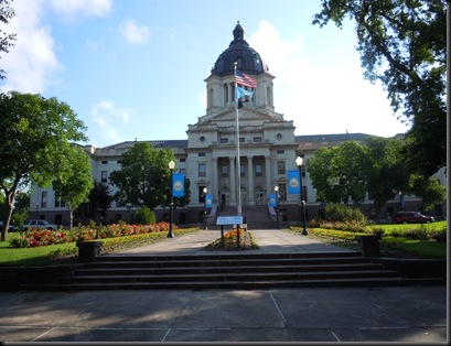 front of the South Dakota capitol; Pierre, SD