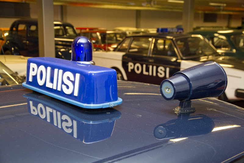 1968 Saab 99 Police Car, 4-door, Finland
