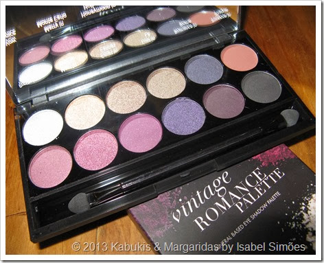Paleta iDivine in Vintage Romance da Sleek Sorteio