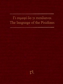 The language of the Pisidians Cover