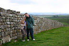 Mom and dad at Hadrian's Wall