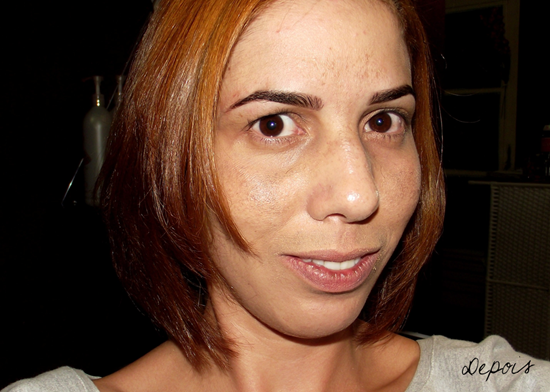 Sobrancelha de Henna - Depois