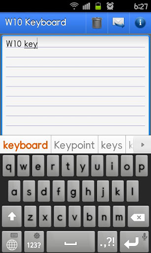 【免費工具App】W10 Keyboard PRO Trial-Spanish-APP點子