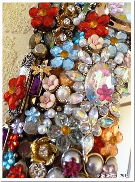 Upcycled Jewellery Mirror Upcycled Jewellery Mirror
