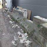 28. März 2012 Seitenschiffmauer