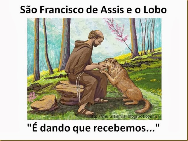São Francisco de Assis e o Lobo São Francisco de Assis e o Lobo