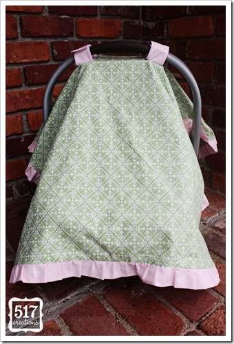 Ruffled Car Seat Cover Ruffled Car Seat Cover