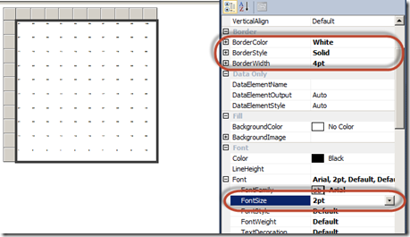 formatting the 10 * 10 matrix