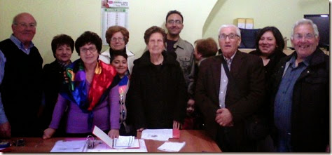 Alcuni soci dell'Auser Alcuni soci dell'Auser