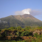 A great view of Gamalama from Ternate airport (Daniel Quinn, February 2010)