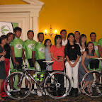 The Herbalife Marco Polo Cycling Team presented at the Herbalife lunch at the Ritz Carlton Hotel in Kuala Lumpur. (photo: Remko Kramer)