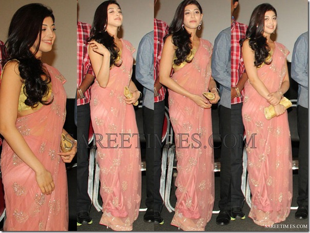Praneetha_Pink_Embroidery_Saree