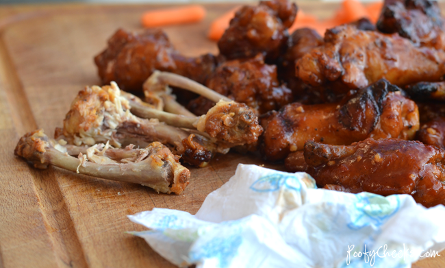 Grilled Wings with Homemade Hawaiian Wing Sauce
