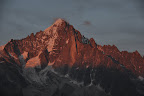 Alps at sunset