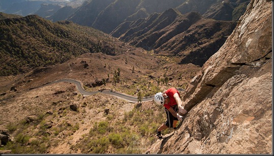 Escalada en ayacata, escalada en canarias