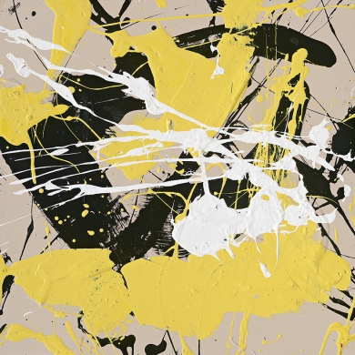Surely a Pollock inspired work, this splatter-paint piece would add amazing energy and brightness to a white wall.
'Beige 1', painting by Daniel Houston.
(zatista.com) Surely a Pollock inspired work, this splatter-paint piece would add amazing energy and brightness to a white wall.
'Beige 1', painting by Daniel Houston.
(zatista.com)
