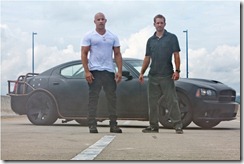 (L to R) Dom Toretto (VIN DIESEL) and Brian O?Conner (PAUL WALKER) in a reunion of returning all-stars from every chapter of the explosive franchise built on speed--?Fast Five?.  