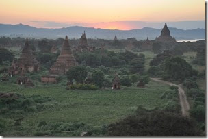 Burma Myanmar Bagan Sunset 131130_0107