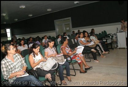 CAIC Reunião entre Gestores Jornada Pedagógica 2012 1