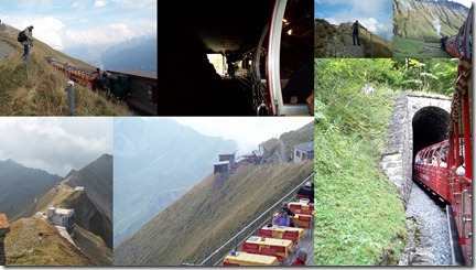 9-25-11 Switzerland - Brienz and steam train up to-1