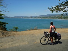 Enjoying Jaco, Costa Rica, from a distance.