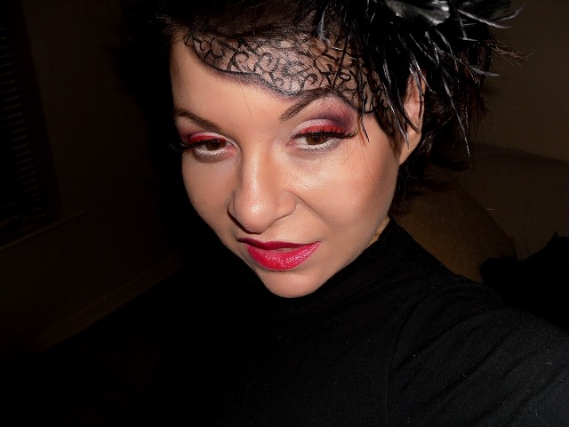 moulin rouge makeup look eotd eotn inspiration paris cabaret