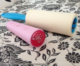 How To Clean Up Stamping with a Lint Roller